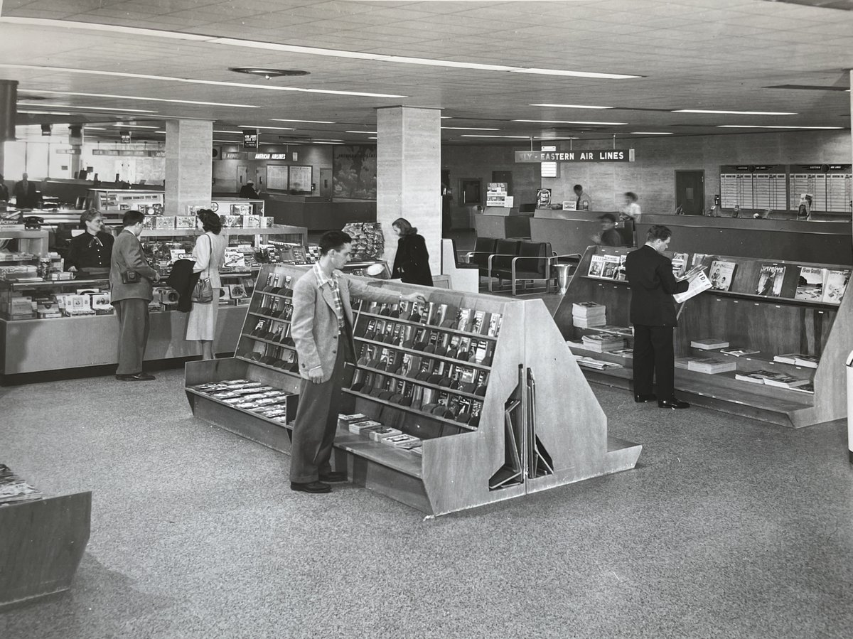 BWI_Airport's tweet image. Long before in-flight Wi-Fi and seatback screens, a visit to the airport newsstand was a must. 

#SceneAtBWI #MDOTscenes #tbt #airports