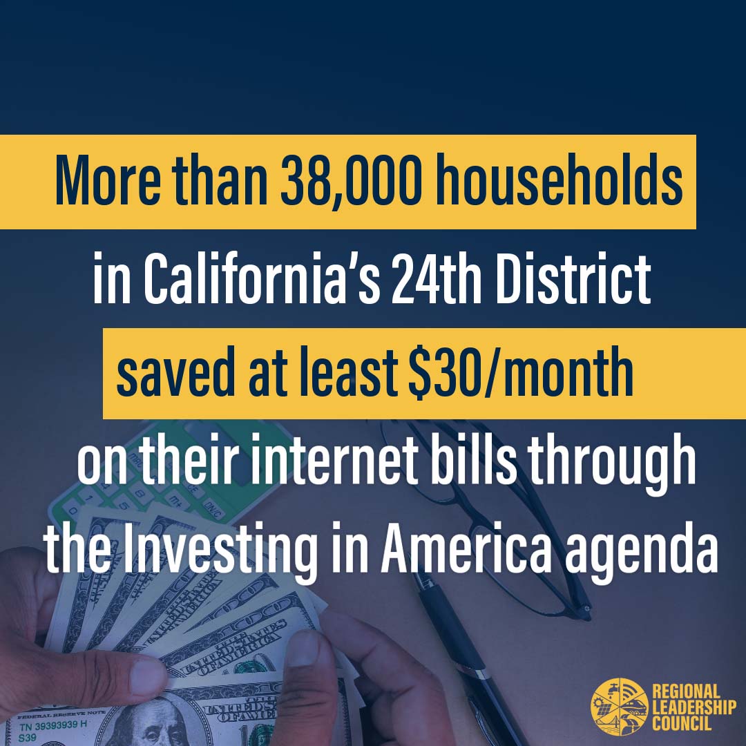 Central Coast families will soon be spending hundreds more each year on internet service because of Congressional Republicans’ refusal to act. @HouseGOP must join Democrats NOW to save the Affordable Connectivity Program.