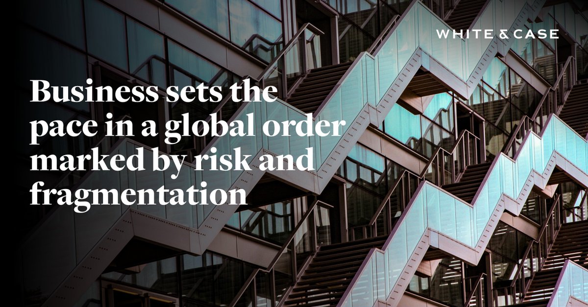 In our latest Annual Review, David Miliband, president and CEO of the International Rescue Committee, discusses ongoing challenges to traditional #globalization, the growing role of pacesetter organizations, and what de-risking might mean for businesses: whcs.law/3INRHDr