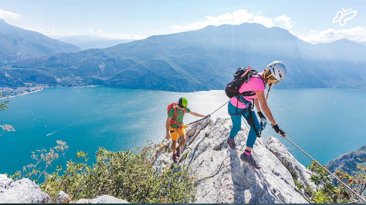 It’s time for an adventure! 🏔️ Discover the 7 vie ferrate for beginners in Trentino, from the sunny cliffs of Lake Garda to the heights of the Dolomites ➡️ tinyurl.com/7-via-ferratas 

[📷 G. Ramirez]
#visittrentino #trentinowow #springintrentino