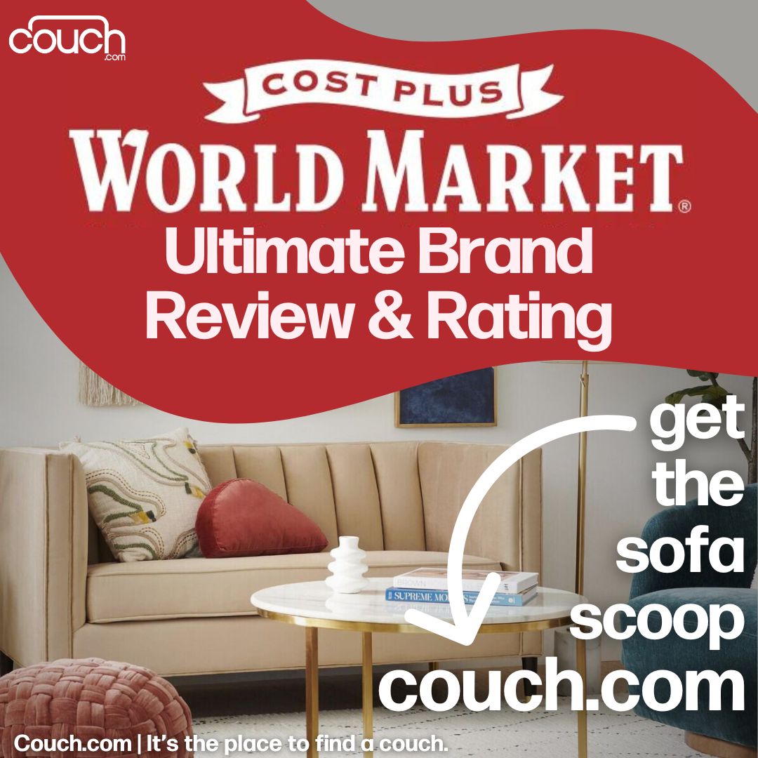 Ever walked into @worldmarket for some throw pillows & walked out with a new #sofa? Just me??? Well, their #couch game is surprisingly strong with a wild variety of styles, from #midcenturymodern designs to #bohochic beauties.

➡️ Go wild for #WorldMarket: l8r.it/w8Pu