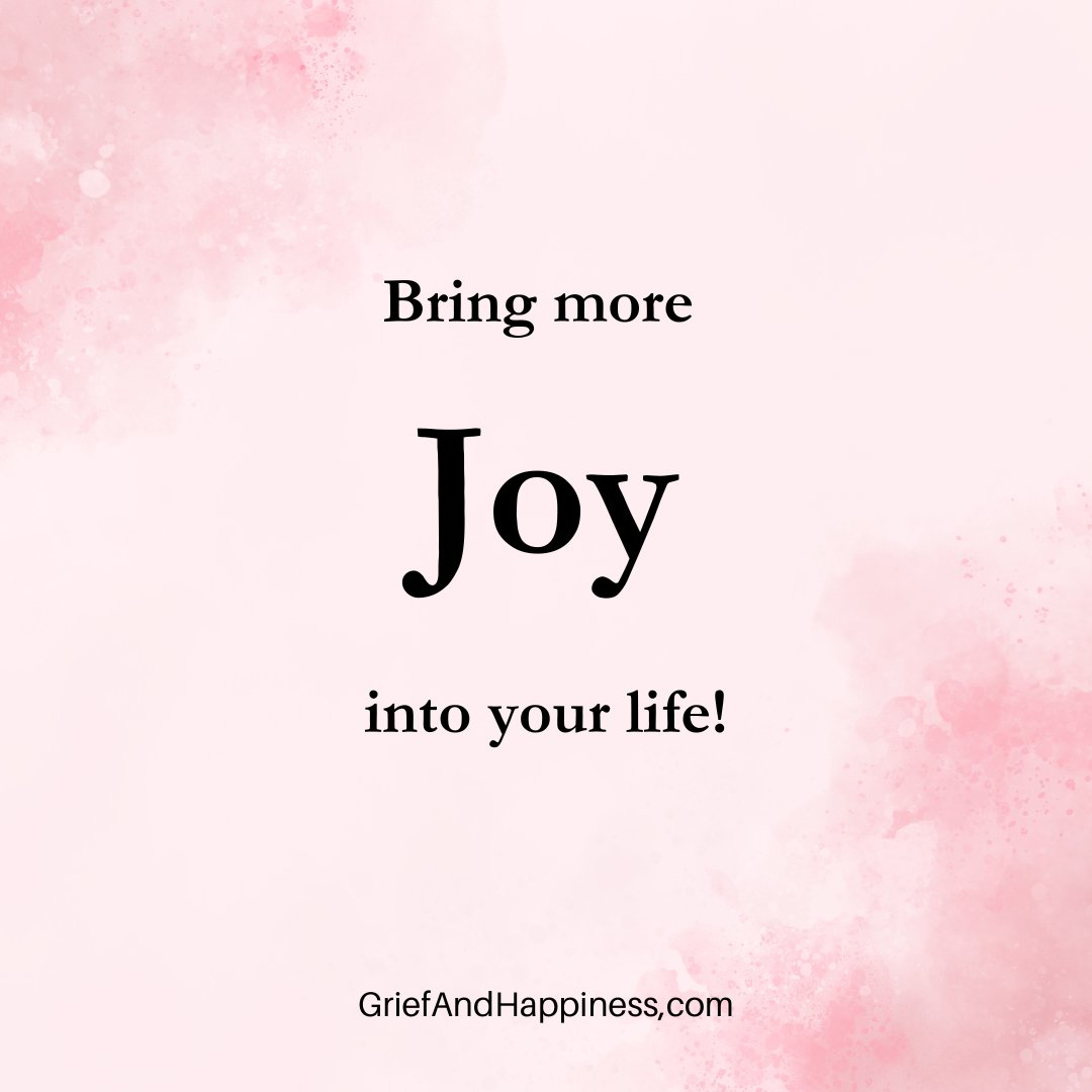 Write a list of what you an do right now to bring you some joy! Then pick one item from the list and do it!

#griefjourney 
#griefsupport 
#Griefandloss 
#griefandsupport 
#griefislove 
#griefshare 
#griefsupportgroup 
#happiness 
#happinessquotes 
#happinessis