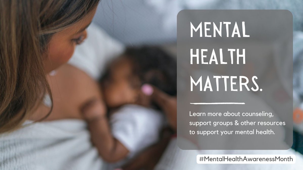 Maternal mental health impacts not only the parent but also the child's development. If you’re feeling stressed, fatigued, or anxious after having a baby, learn how you can seek help for your mental health: ow.ly/bhlR50RUb5X #MaternalHealth #MentalHealthAwarenessMonth