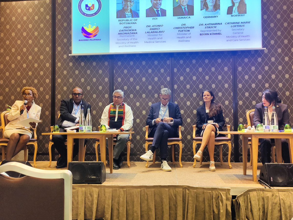 🇧🇼is both sending & recruiting country #healthworker #migration @MoHBotswana Prof Nkomazana Need to be innovative in recruitment, retention & invest in #education & #opportunity #WHA77