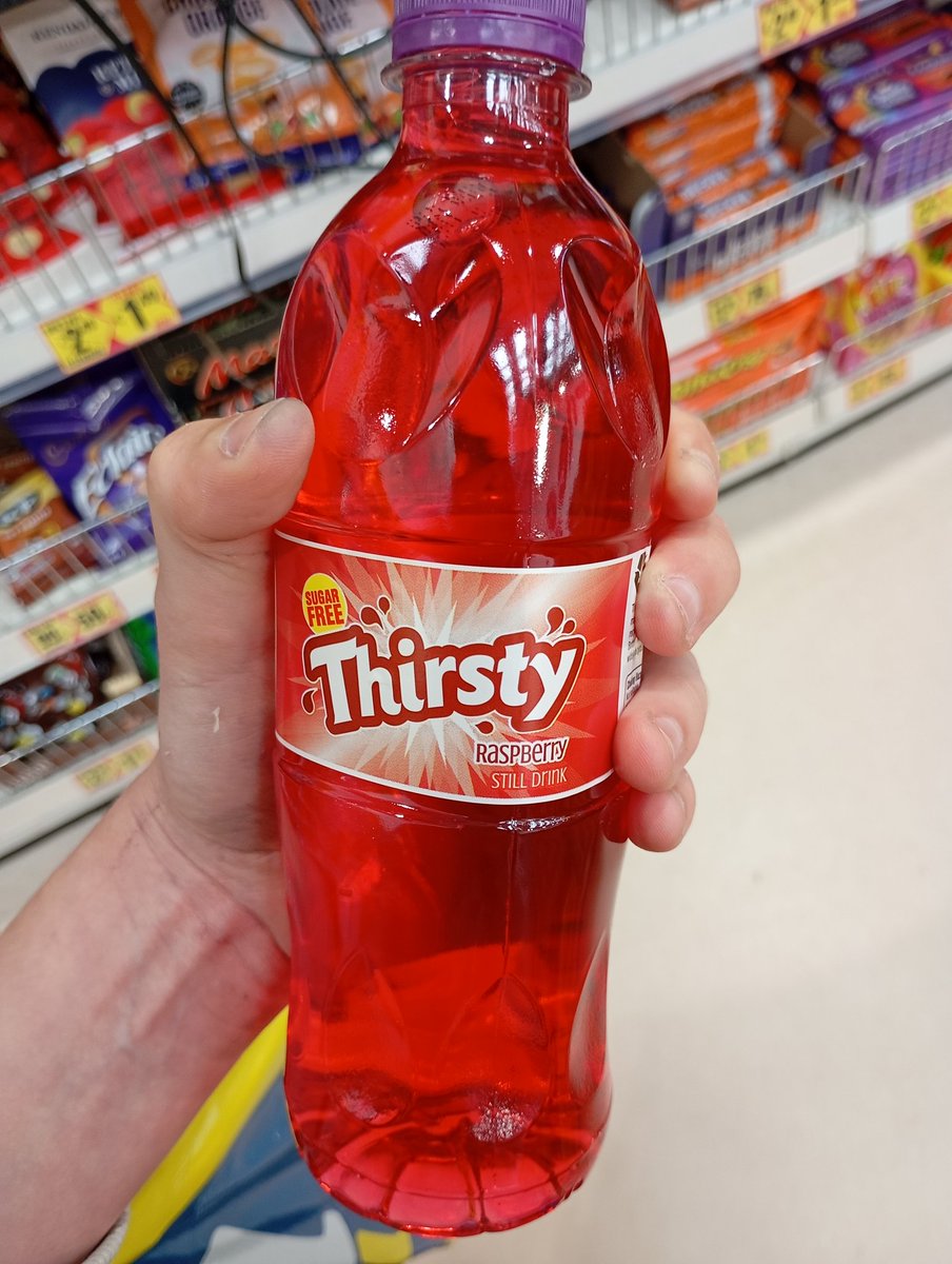 found another flavour of thirsty