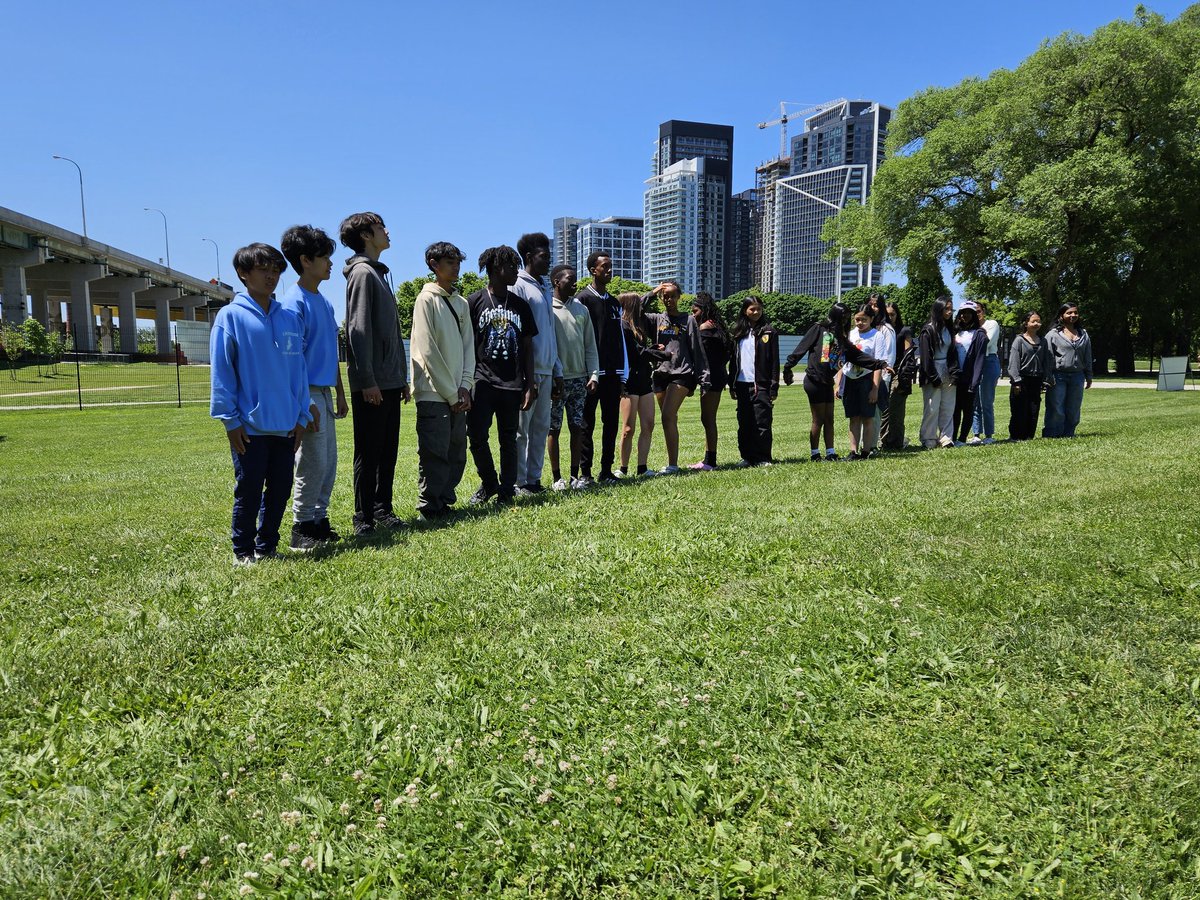 Standing at....attention?!?!? @campionchamps #history #outdoorclassroom