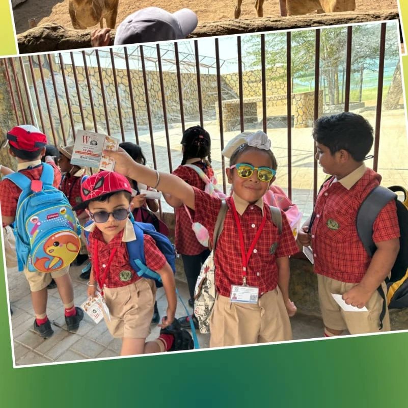 dpsrak's tweet image. *_Kindergarteners Visit RAK Zoo* !_ 
Today, our kindergarteners explored RAK Zoo as part of this month's theme, 'Fascinating World of Animals'. Our little explorers are now even more curious about the animal kingdom! #dpsrak #dpsrock