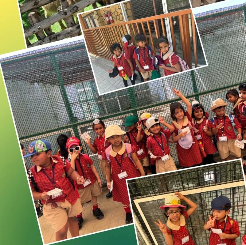 dpsrak's tweet image. *_Kindergarteners Visit RAK Zoo* !_ 
Today, our kindergarteners explored RAK Zoo as part of this month's theme, 'Fascinating World of Animals'. Our little explorers are now even more curious about the animal kingdom! #dpsrak #dpsrock
