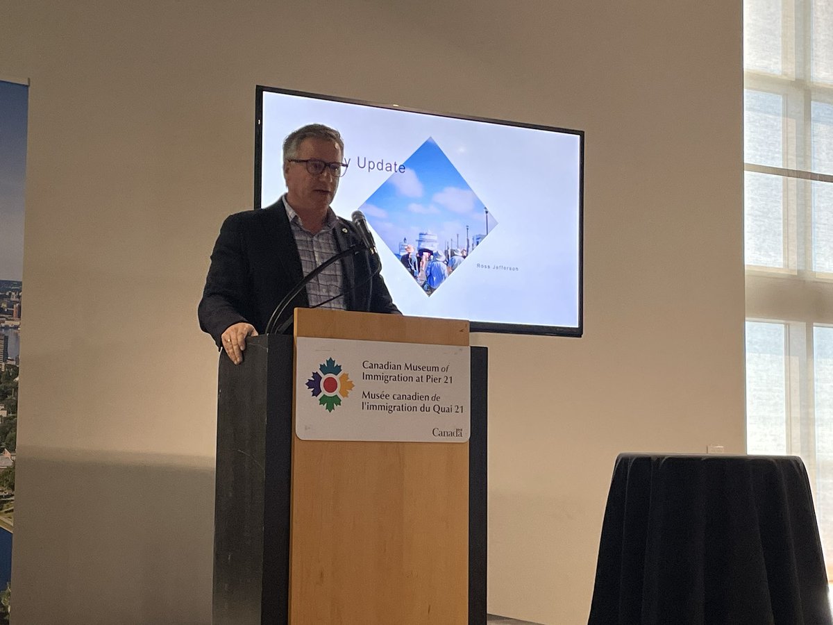 Thanks <a href="/hfxnovascotia/">Discover Halifax</a> <a href="/RossJefferson/">Ross Jefferson</a> for extraordinary work promoting our City so successfully as a destination of choice. Ross, u have lead an impressive crew of professionals, the Board members have been a delight to work with. <a href="/TheCanteenNS/">The Canteen</a>