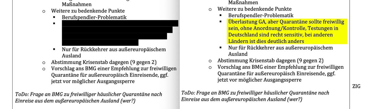 Aya Velázquez (@aya_velazquez) on Twitter photo Der <a href="/rki_de/">Robert Koch-Institut</a>-Krisenstab war sich der Problematik des zu sensitiv anschlagenden <a href="/c_drosten/">Christian Drosten</a>-Tests bewusst. In der Sitzung vom 20. März 2020 empfahl das RKI, keine verpflichtende Quarantäne an ein Testergebnis zu knüpfen: "Quarantäne sollte freiwillig sein, ohne Anordnung/ Kontrolle, Der <a href="/rki_de/">Robert Koch-Institut</a>-Krisenstab war sich der Problematik des zu sensitiv anschlagenden <a href="/c_drosten/">Christian Drosten</a>-Tests bewusst. In der Sitzung vom 20. März 2020 empfahl das RKI, keine verpflichtende Quarantäne an ein Testergebnis zu knüpfen: "Quarantäne sollte freiwillig sein, ohne Anordnung/ Kontrolle,