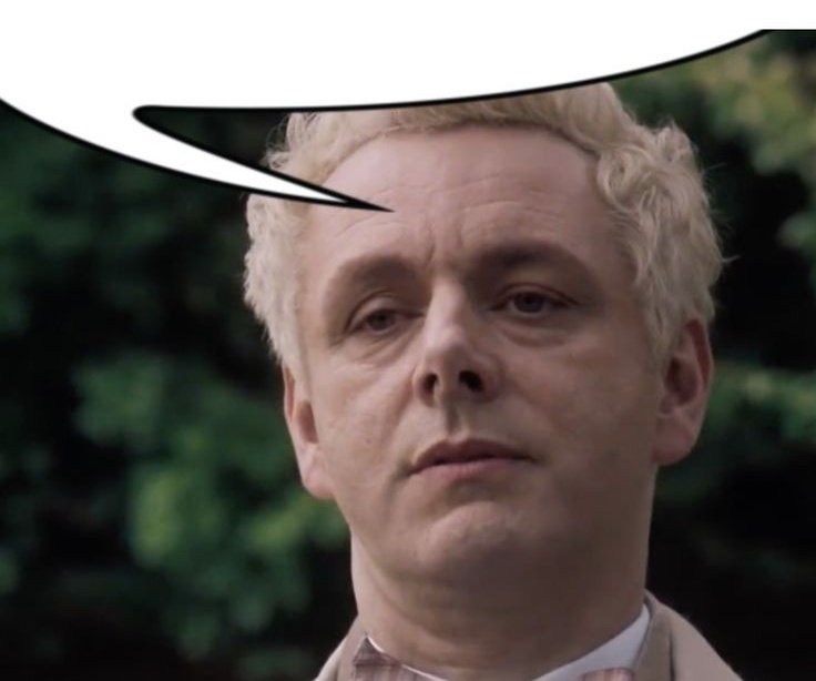 azziraphael's tweet image. “I loathe it when I'm craving something sweet and some insufferable ninny pipes up with, 'Have an apple!'

As if an apple could ever compare to the sheer unadulterated pleasure of a red velvet cupcake.

Honestly, what kind of deluded fool makes such a ridiculous suggestion?”