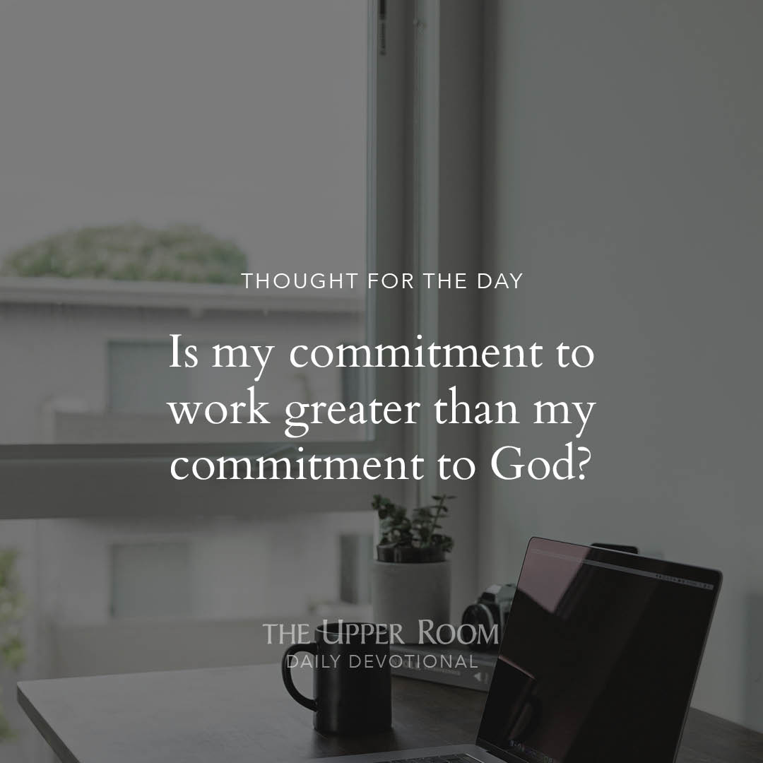 Comment below or join the conversation on our website UpperRoom.org 🤍🙏 #ThoughtForTheDay #theupperroom #prayer #meditation #dailydevotional #MindfulnessDaily #GratitudePractice #DailyReflections