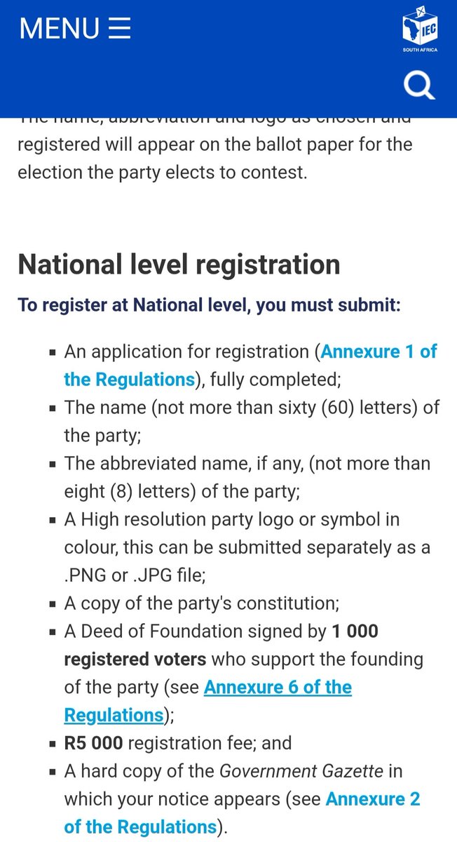 This is why people launch parties for a laugh. R5k registration fee. That's it.