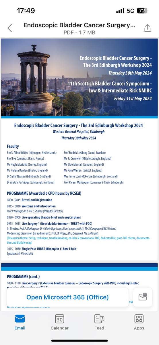 Prof Param Mariappan FRCS(Urol), PhD tweet media