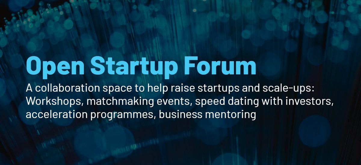 🚀 Calling all #startups, #entrepreneurs, and #investors! Join the Open Startup Forum for workshops, matchmaking, and investor speed dating. Let's innovate and grow together! 🌟

➡️ Join now: tinyurl.com/5n8vup9z

#OpenAccess #Entrepreneurship #Technology #Tech #Funding #SME