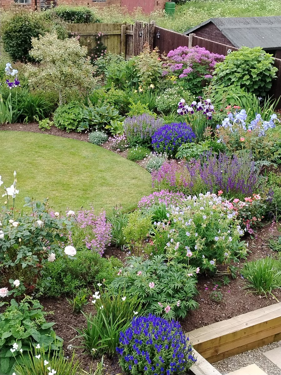 Bird's eye view of our back garden.. Can't believe it's only 2 years old.