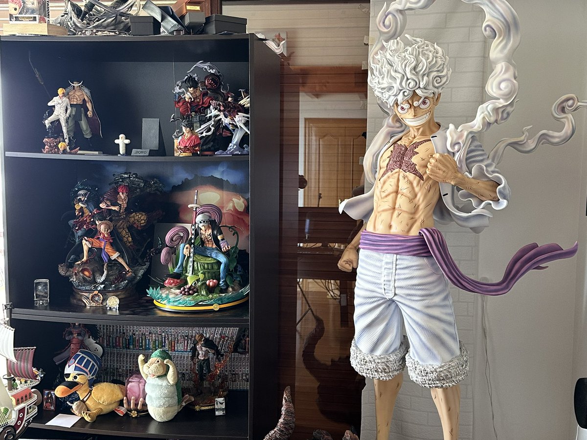 quintoemperador's tweet photo. ⚪️ LUFFY GEAR 5 ESCALA REAL YA EN CASITA ⚪️

Os presento este Luffy de 2,40 metros de puro amor, risas y epicidad.

Nuevo fichaje para el Set Up que tantos momentos y risas nos trae 🔥 https://t.co/EPkrXsSvp8
