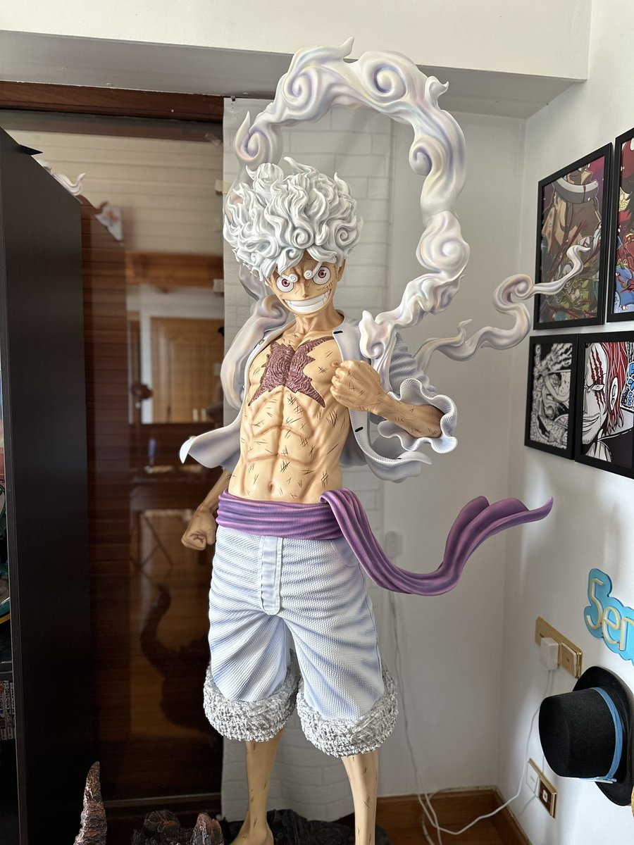 quintoemperador's tweet photo. ⚪️ LUFFY GEAR 5 ESCALA REAL YA EN CASITA ⚪️

Os presento este Luffy de 2,40 metros de puro amor, risas y epicidad.

Nuevo fichaje para el Set Up que tantos momentos y risas nos trae 🔥 https://t.co/EPkrXsSvp8