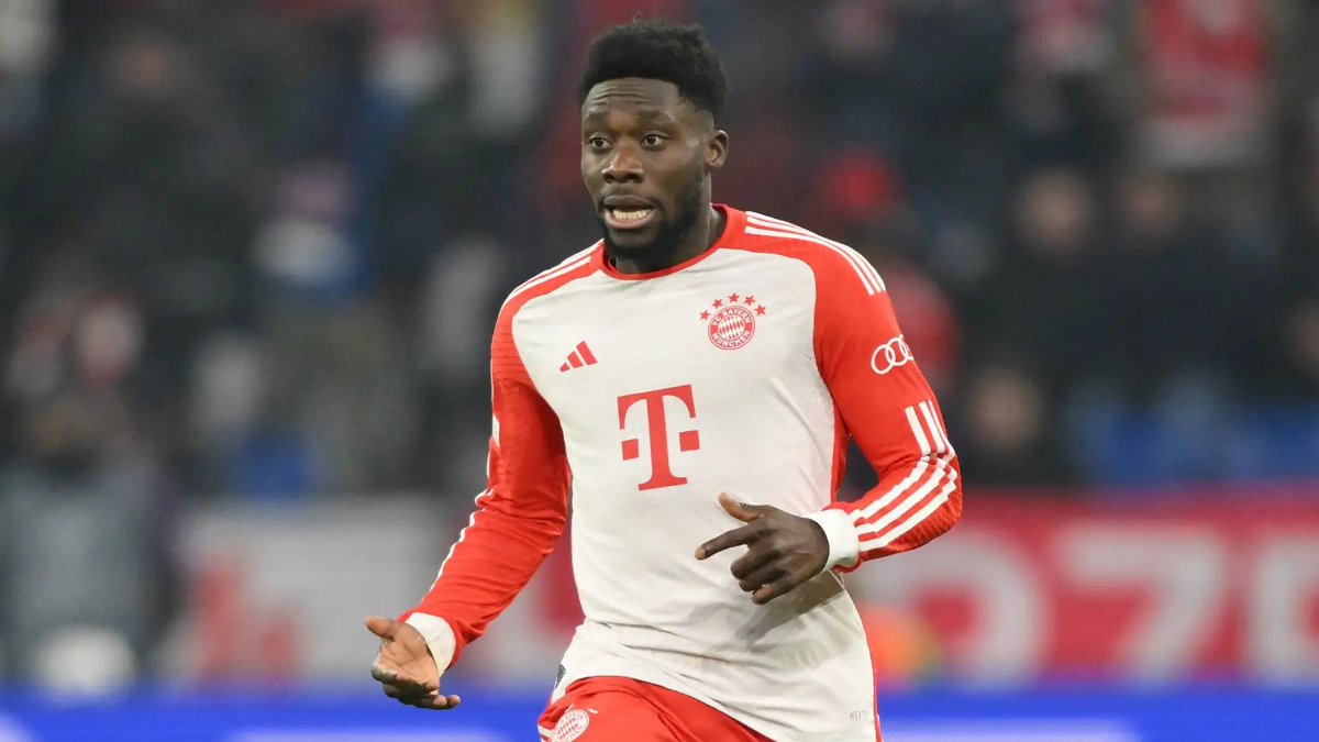 Il n'y a toujours pas d'accord verbal entre Alphonso Davies et le Real Madrid. / @cfbayern @altobelli13