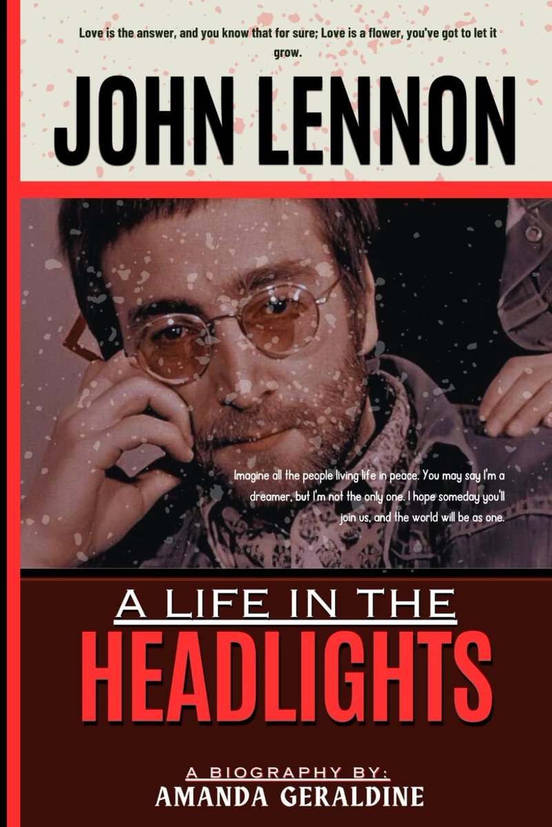 #BOOK : JOHN LENNON:A LIFE IN THE HEADLIGHTS (Paperback,2024) ORDER HERE:#USA🇺🇸amzn.to/3Wh8G95 #UK🇬🇧amzn.to/3Up3Gwq #JAPAN 🇯🇵: amzn.to/3UE8Hmb #GERMANY 🇩🇪: amzn.to/4aY8RKL #FRANCE🇫🇷amzn.to/3UGgPmn #SPAIN🇪🇸 amzn.to/3QousUu