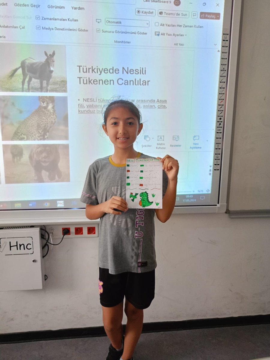 NESLİ TÜKENEN CANLILAR 
5.Sınıf öğrencilerimiz “Biyoçeşitlilik" konusunda nesli tükenen ve tükenmekte olan canlılar” ile ilgili poster ve sunum çalışmaları yaparak konuyu pekiştirdiler.🫎🐦‍⬛🐒🐋🦩#UğurluOlmak