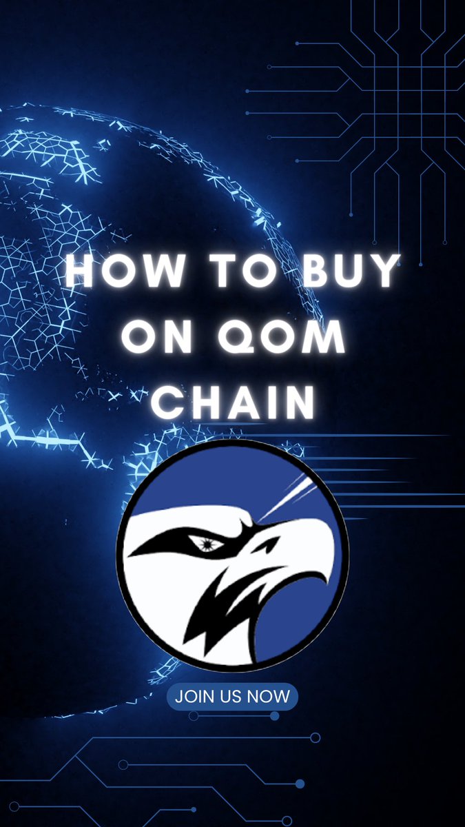 How to buy on #Qom Chain

1. You need to swap QOM to WQOM on Ethereum (using Uniswap, for example).
WQOM contract address:
0xb39cf0e19858b5fd3329a91f95a100409c69772a

2. Bridge it to the Qom Chain.
Link to the bridge website:
bridge.qom.one

3. After you get WQOM, you