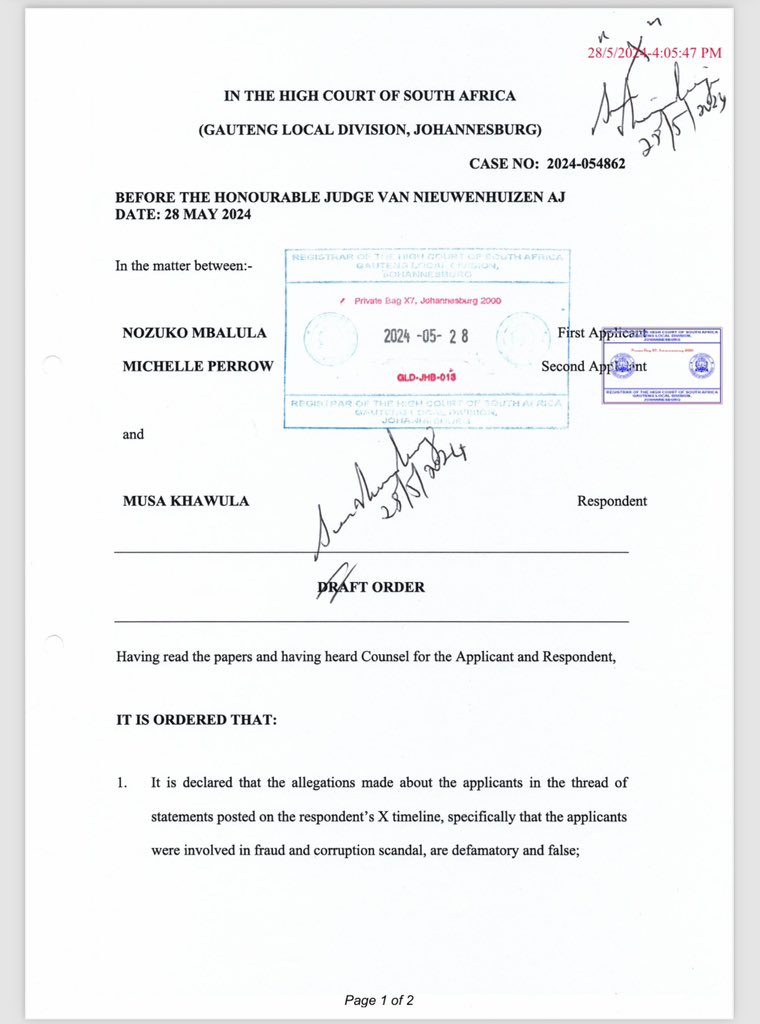 ANC SECRETARY GENERAL | Fikile Mbalula tweet media