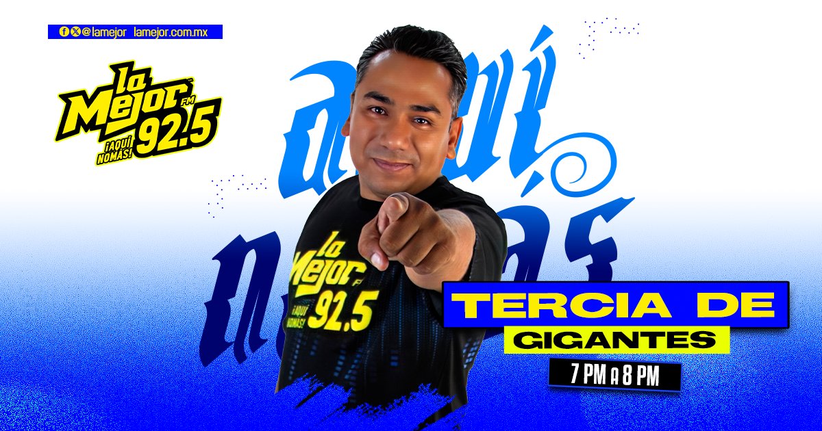 Los MEJORES éxitos de #GRUPOINTOCABLE, #GRUPOELDUELO y #GrupoPesado escúchalos en #terciadegigantes, de lunes a viernes de 7:00 a 8:00 pm #AquiNomas en La Mejor Monterrey 92.5 FM 📻🤠