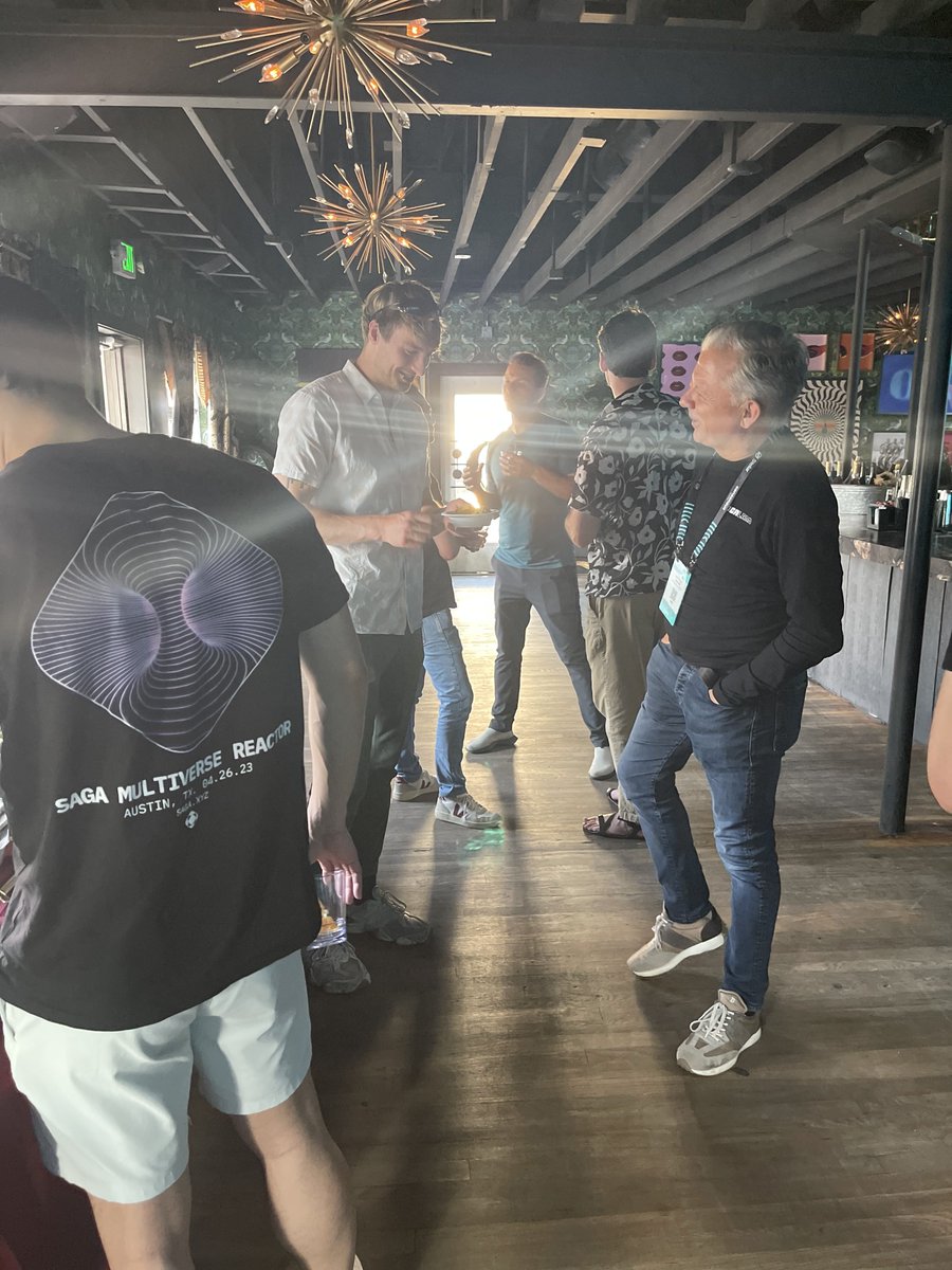 SagaAILabs's tweet photo. Thank you to everyone who made Saga's happy hour event a blast yesterday at @consensus2024! https://t.co/FXWbMbKwnh