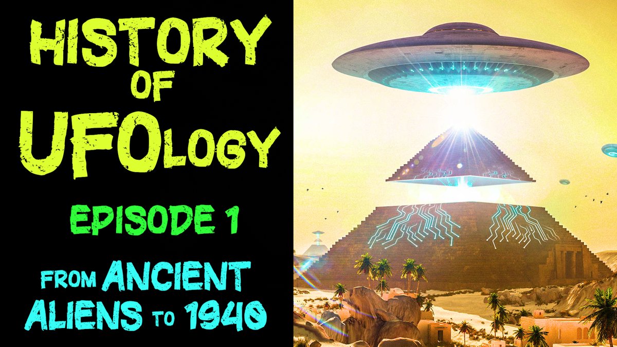 Greetings humans! 
Our  new video will delight #Science_Fiction lovers, as we explain the #History and origin of many conspiracy theories regarding #UFOs 🛸and  #Aliens 👽 

Here's the link: youtu.be/pwCsdn6R_Ac