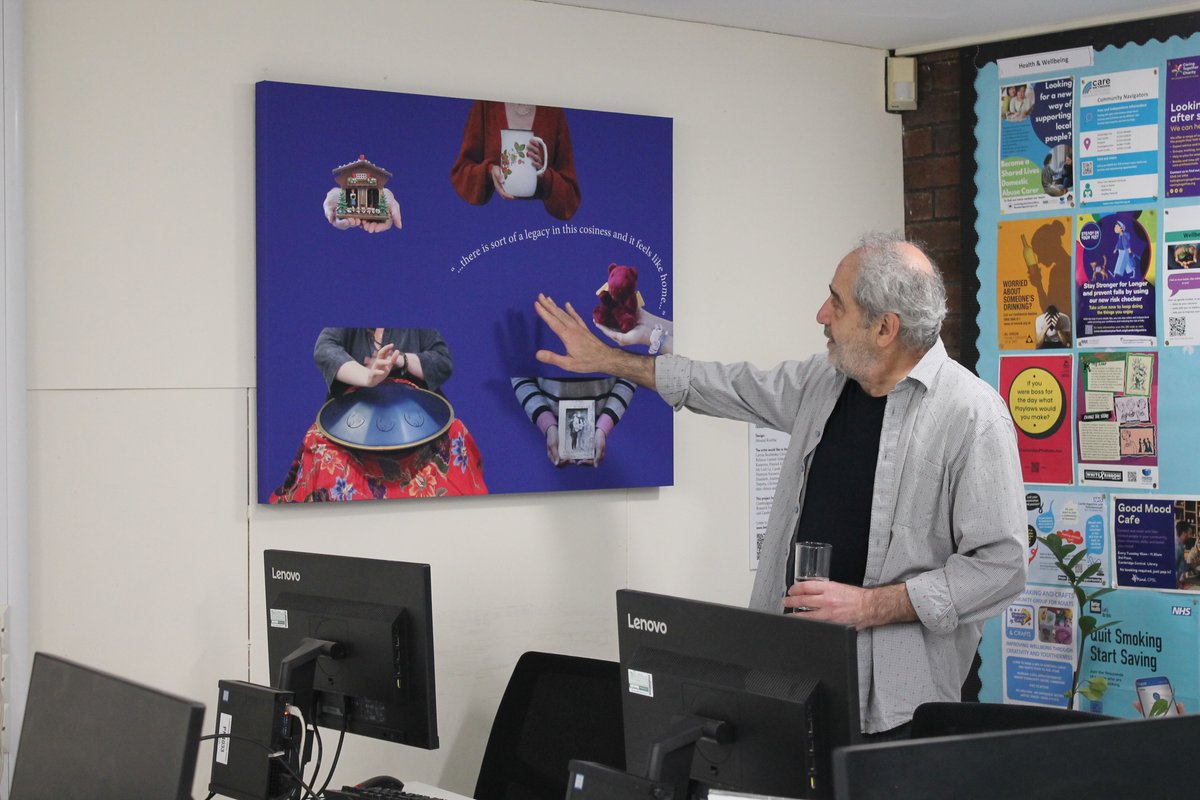 If you're near Arbury Court Library, don't forget to have a look at their newly decorated walls, created with artist Issam Kourbaj and the local community as part of the project 'Sanctuary'.

Find out more here: ow.ly/SuoR50RZY4N