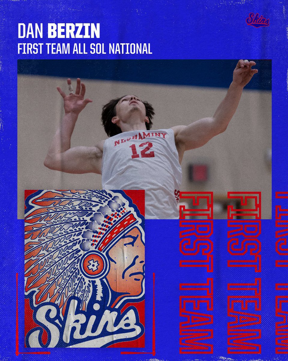 Congratulations to Dan Berzin on making 1st Team All SOL National!! @NeshSkinsNation