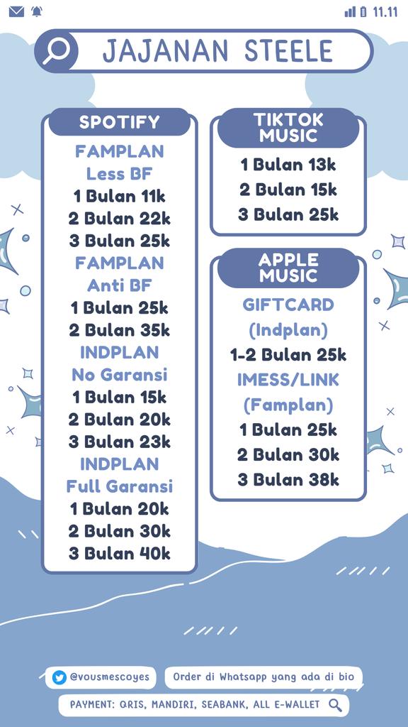 jupgter's tweet photo. yook langsung proses spotifay 1 bulan 11k aja fulgar https://t.co/zGUG8eQfny