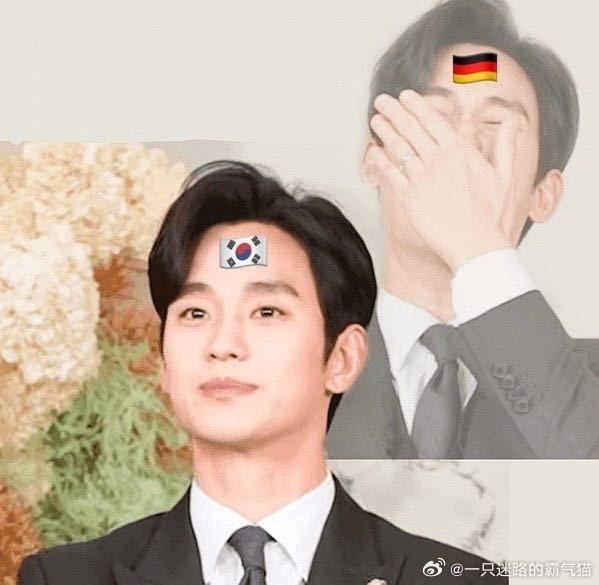 Tolong Pak Kedubes Korea di Jerman, ini warga Anda raganya di Koriyah tp semua pikirannya di Jerman. 

Angkat dia jadi Duta Si Paling Jerman! 🫡😆🫠