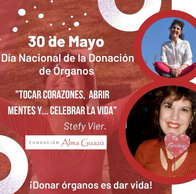 jorgekurrle's tweet image. Día Nacional de la Donación de Órganos,

&quot;y el recuerdo imborrable de mi amiga Stefi&quot;. @herrerayflia

#Donar #Organos #DiaNacional