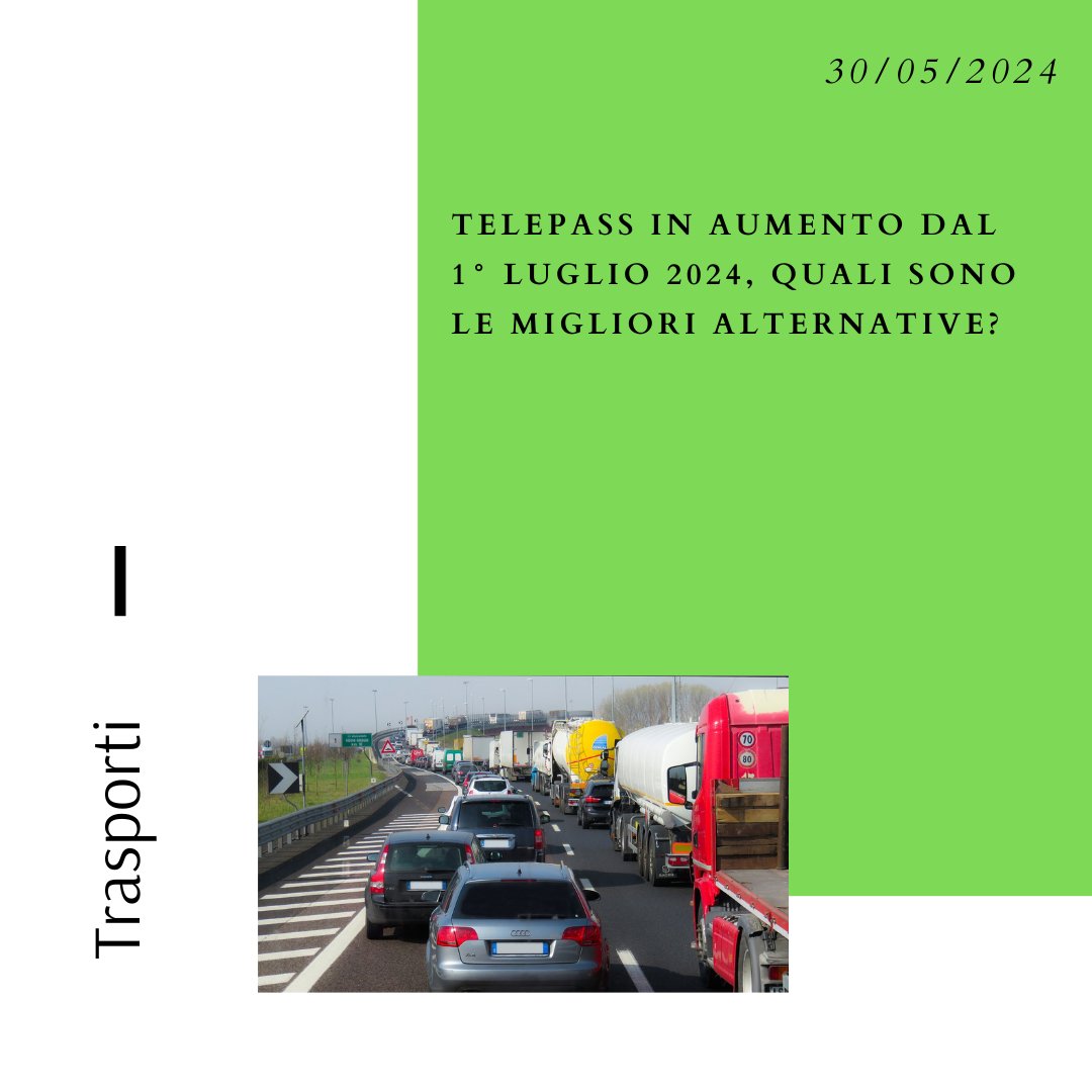 CTCU_BZ's tweet image. #Telepass in aumento dal 1° luglio 2024, quali sono le migliori #alternative?
➡️ consumer.bz.it/it/telepass-au…
#pedaggio #CTCU #auto #autostrada #prezzo