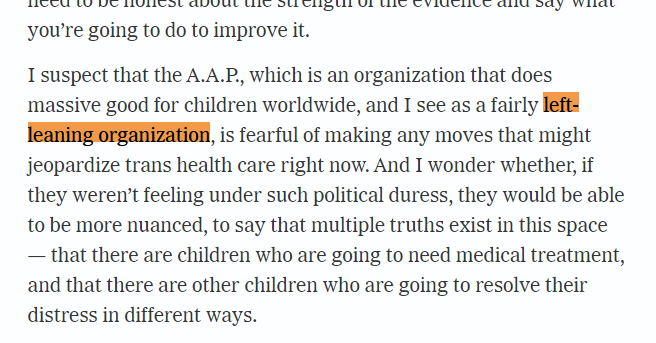 ErinInTheMorn's tweet photo. A reminder that Hillary Cass is not an unbiased auditor of transgender care.

Members of her team and advisory board regularly met with DeSantis operatives, like Kaltiala. Even she did herself.

She even decried the American Academy of Pediatrics as a "left-leaning organization." https://t.co/4xGD3nKAwJ