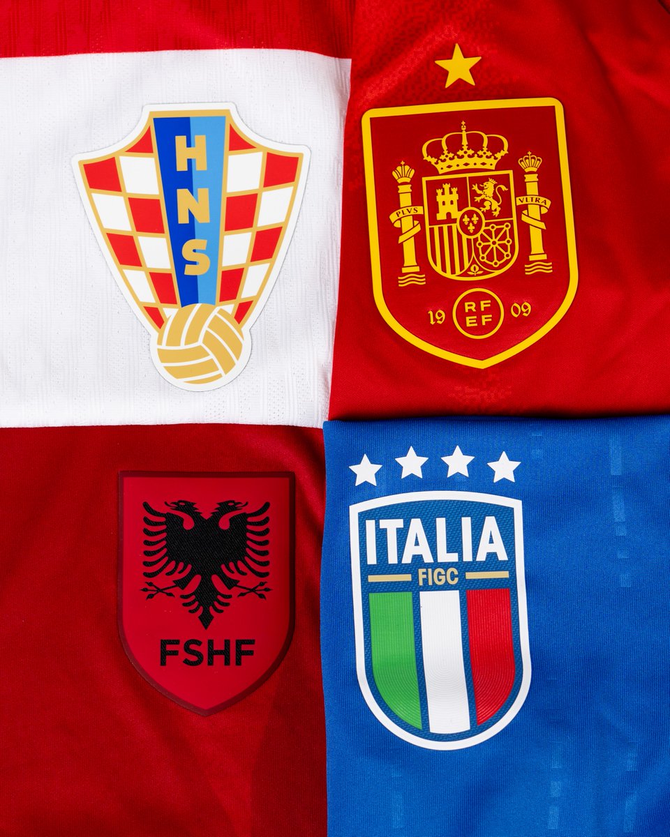 🇭🇷🇪🇸🇦🇱🇮🇹 Favorit in #EURO2024 Gruppe B? 🤔