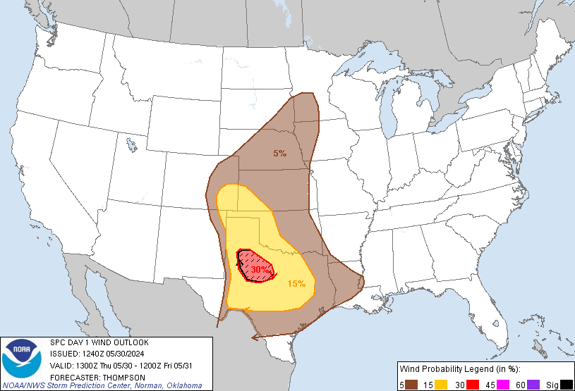 LimWeather's tweet photo. D1
#EnhancedRisk in W #Texas of SW #TornadoAlley esp the cities of #Lubbock, #Abilene, #Levelland, #Plainview, #Sweetwater, #Snyder and #BigSpring due to a 30% SIG #Hail risk, a 30% SIG #Wind risk and a 5% #Tornado risk
#Wxtwitter #SPC #SevereWx #TXwx #Wxx https://t.co/QR3GNWxOZ5