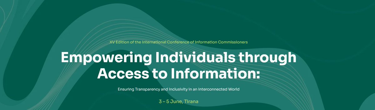 Excited to attend @IcicNet in Albania this week! I’ll speak at the @coe event on the Tromso Convention's role in promoting the right to information.  #ICIC2024 #RightToInformation