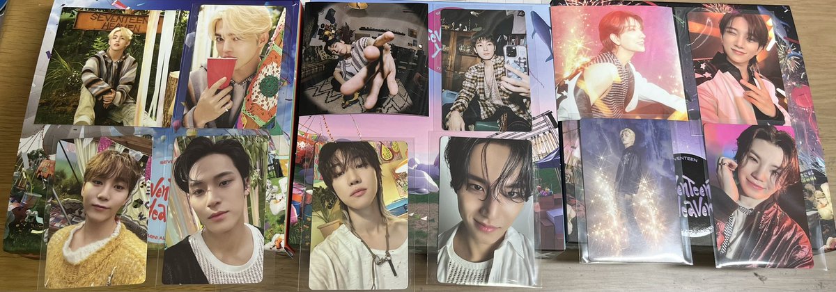 SEVENTEEN セブチ　アルバム　
トレカ交換
譲:スンチョル 、スングァン、ミンギュ、バーノン、ウォヌ、ミンハオ、
ジョシュア、ウジ

求:ドギョム（違うアルバムのトレカやフォトカードなどでも🙆

お気軽にお声がけください！