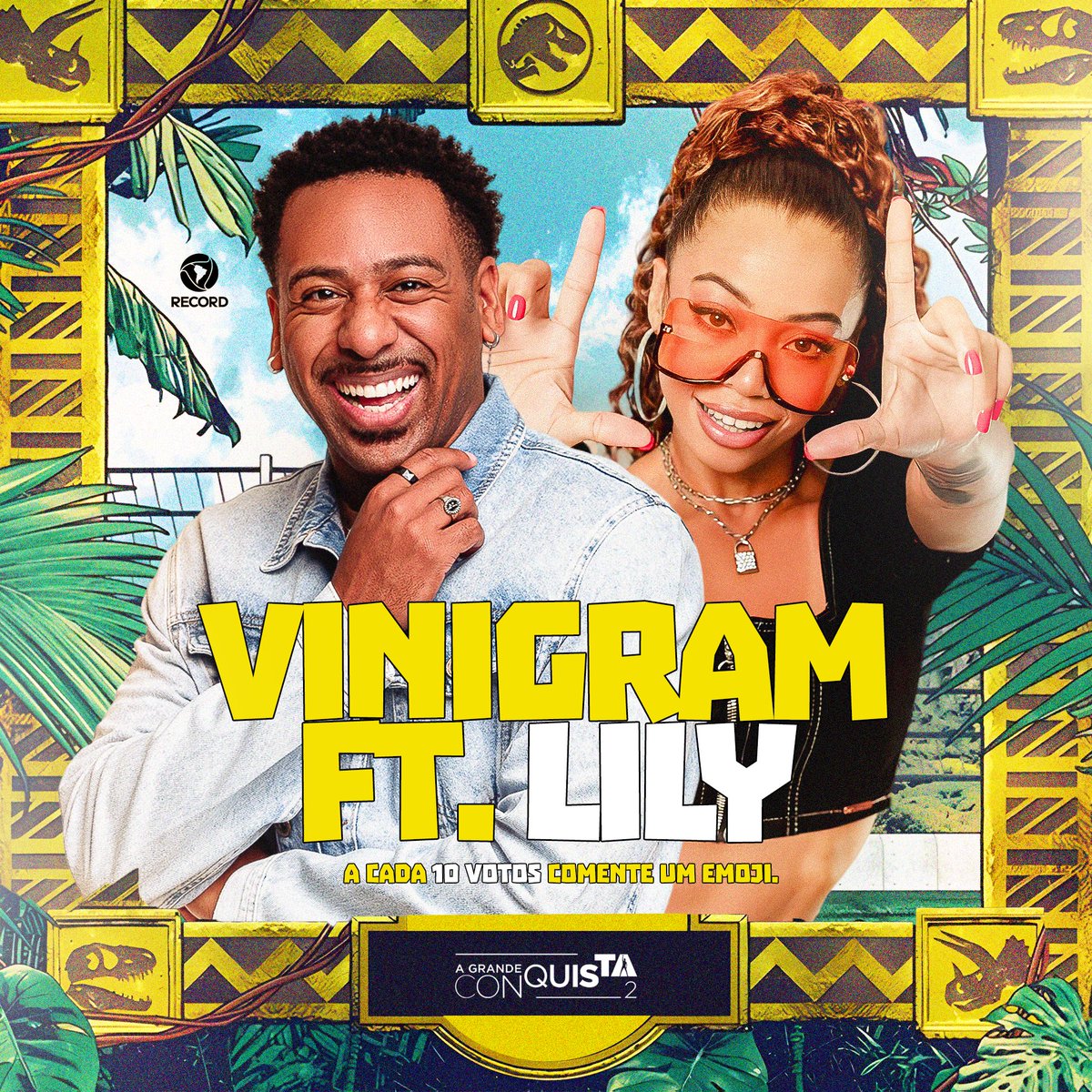 🦖👸🏾 MUTIRÃO FEAT <a href="/Lilynobree/">Lily Nobre 👸🏾</a> INICIADO 🦖👸🏾

🎯A CADA 10 VOTOS, MANDE UM EMOJI 

⚠️ O VOTO É PARA FICAR, VOTEM NO “VINIGRAM”. 

⏰ ENCERRA ÀS 11h

🔗: r7.com/votacao

#FicaVini | #AGrandeConquista