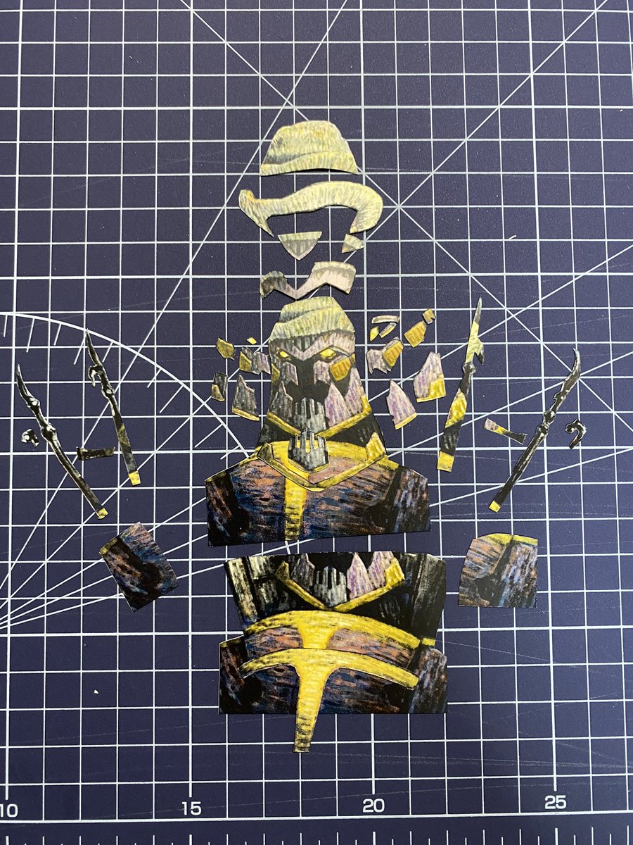 yy6716465's tweet photo. シャドーボックス4作目
深淵の壊炉 マーダン=ロウ
シンプルだから簡単だと思ってたけど意外とバランスが難しかったです
彫りとかレジンにも挑戦したいなぁ
#デュエル・マスターズ
#シャドーボックス https://t.co/aT6rMLwhfL