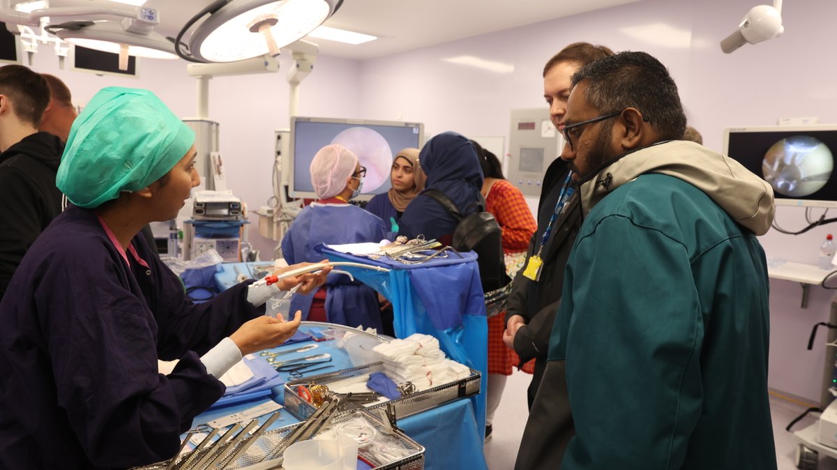 Harefield Hospital's cardio-thoracic theatres and catheter labs opened their doors to the local community, where over 500 people were taken behind the scenes to learn about the life-saving technology and procedures used to treat patients. Read more: rbht.nhs.uk/news/harefield…