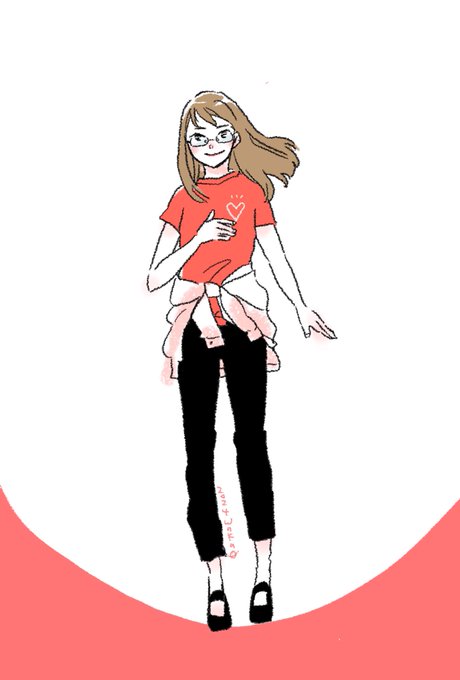 「red shirt shoes」 illustration images(Latest)