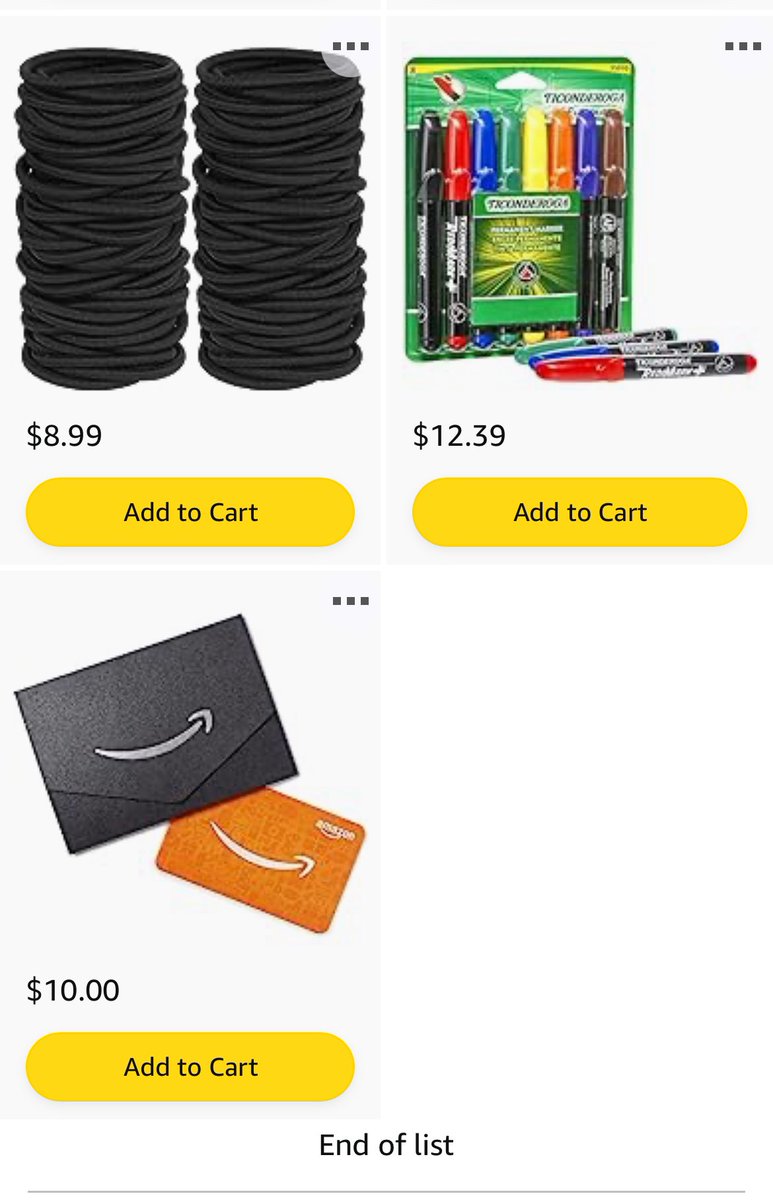 Hello #teachertwitter !

I am an 11-12th grade #SPED self-contained teacher looking for a few items from my @amazon #clearthelist2024 !

The biggest needs right now are the counting blocks and the journal stickers.  

I try to make sure every student has access to the blocks and