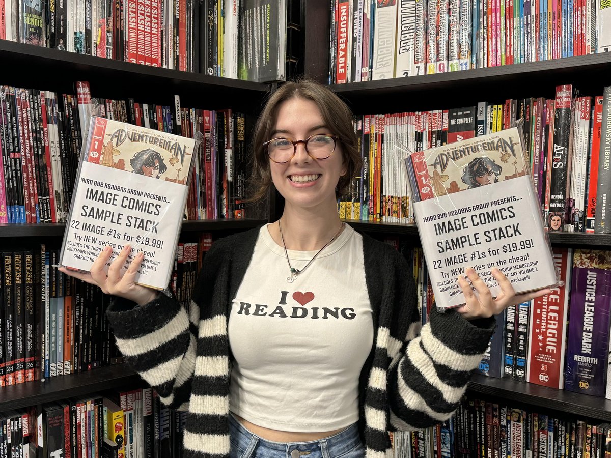 We kicked off the THIRD EYE READERS GROUP this week (which you can read all about here👉thirdeyecomics.com/third-eye-read…) & you can join when you purchase the @imagecomics SAMPLE STACK! 22 #1s for $20!