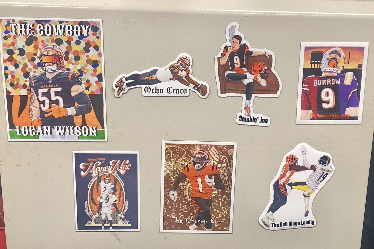 Got your Who Dey magnets for your fridge? Get them while they last. My Wings magnet will be coming very soon. DM for orders. #StayTuned