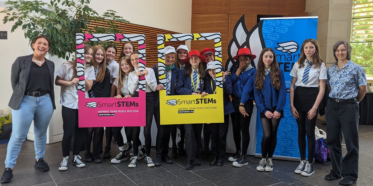 SHS_CompSci's tweet photo. Thank you so much to @SmartSTEMs and  @NatWestGroup for a brilliant day learning about tech 🤩
#CollablsKey #WomenInSTEM https://t.co/AgwSd8ATDc