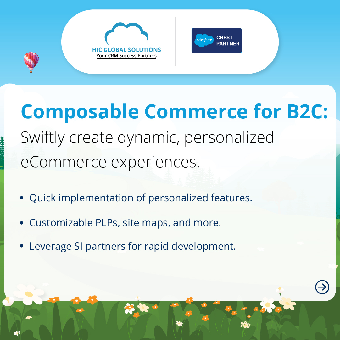 Explore @salesforce latest #CommerceCloud innovations designed to boost #revenue & personalize #customerexperiences. Swipe to discover how seamless digital solutions can transform your #business. Stay tuned for more updates bit.ly/3n6WSRP #Revenue #innovations #B2B #Data